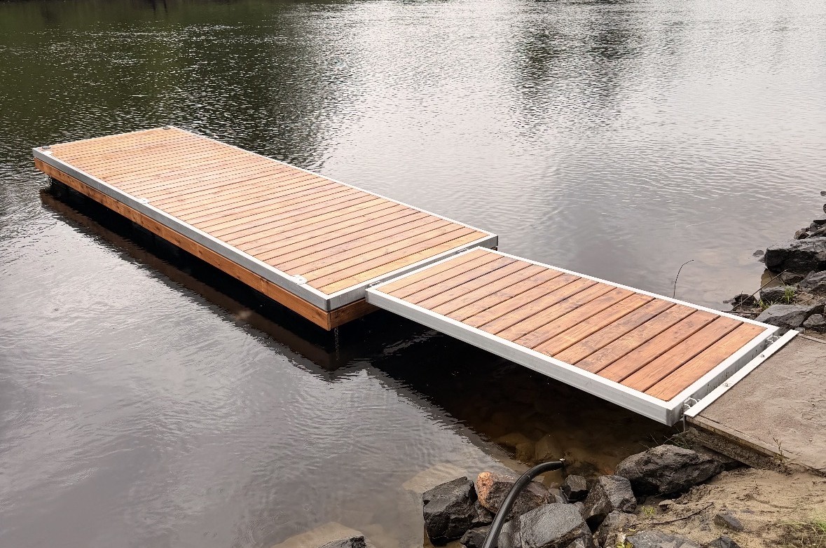 Stepped platform